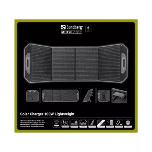 Sandberg Napelem - Solar Charger 100W Lightweight