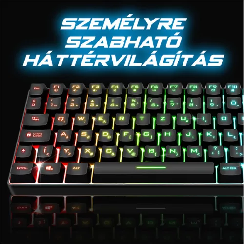 Spirit of Gamer Elite-K70 Fél-Mechanikus Wireless Gaming Billentyűzet - Magyar