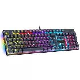   Spirit of Gamer XPERT K250 Mechanikus Gamer billentyűzet - HU, RED switch, Színes, Mechanikus, Normál, anti ghosting, vezetékes