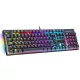 Spirit of Gamer XPERT K250 Mechanikus Gamer billentyűzet - HU, RED switch, Színes, Mechanikus, Normál, anti ghosting, vezetékes