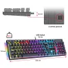 Spirit of Gamer XPERT K250 Mechanikus Gamer billentyűzet - HU, RED switch, Színes, Mechanikus, Normál, anti ghosting, vezetékes