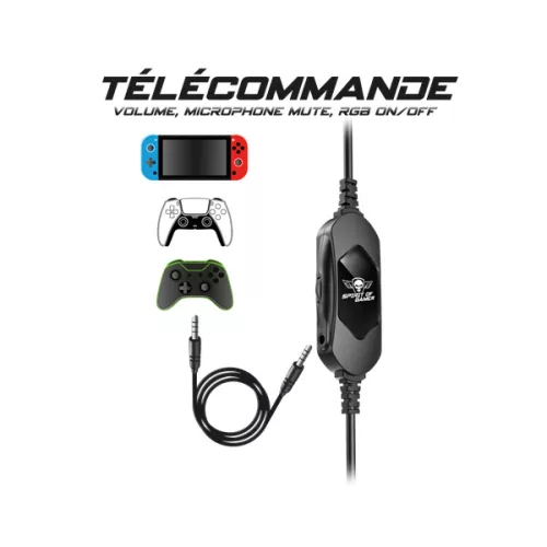 Spirit of Gamer Xpert H700 7.1 Vezetékes Gaming Headset - Fehér