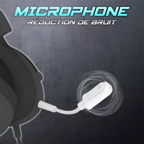 Spirit Of Gamer 248442 Elite H40 Headset Arctic, Mikrofon/Fülhallgató
