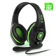 Spirit of Gamer Fejhallgató - PRO-XH5 (XboxOne; mikrofon, 3.5mm jack, hangerőszab., nagy-párnás, 1m kábel, fekete-zöld)
