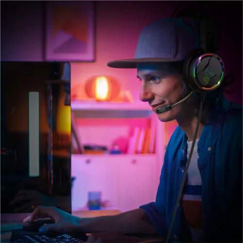 Spirit of Gamer PRO-H7 Fejhallgató - Fekete