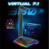 Spirit of Gamer Fejhallgató Állvány SENTINEL 7.1 3,5mm Jack + 2xUSB2.0, Kábelvezetés, 7.1 Hangkártya, 1,8m Kábel