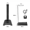 Spirit of Gamer Fejhallgató Állvány SENTINEL 7.1 3,5mm Jack + 2xUSB2.0, Kábelvezetés, 7.1 Hangkártya, 1,8m Kábel