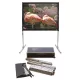 EliteScreens 180" (16:9) hordozható álló fix vászon Q180H1 (398 x 224 cm) + táska