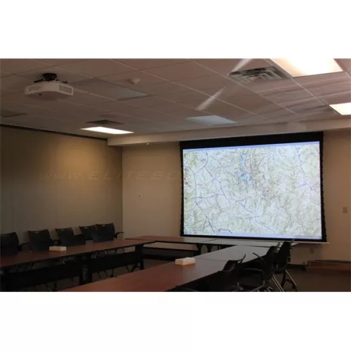 EliteScreens motoros vászon Evanesce 106" (16:9) ITE106HW3-E24 (235 x 132 cm, Fehér, Oldalfeszített) Beépíthető