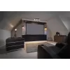 EliteScreens 92" (16:9) motoros fali vászon Cinegray 5D SKT92XHD5-E12 (204 x 115 cm, Fehér, Oldafeszített)