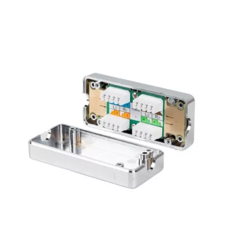 Lanberg PLC-6SL1-S Cat6 LSA FTP Árnyékolt Toldó