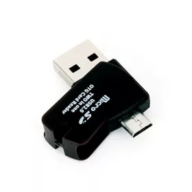   PLATINET Memóriakártya microSD 32GB + kártyaolvasó + OTG + Adapter