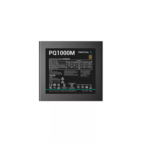 DeepCool 1000W - PQ 80+Gold (Modular) EU PLUG - R-PQA00M-FA0B-EU