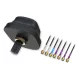 Teltonika 5G Combo Mimo Mobile/GNSS/WiFi Roof SMA Antenna (PR1KC640)