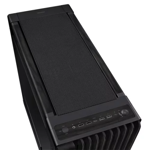 Asus ProArt PA602 Wood TG E-ATX - midi számítógépház - Fekete