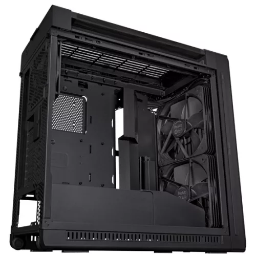 Asus ProArt PA602 Wood TG E-ATX - midi számítógépház - Fekete