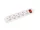 Lanberg PS1-05F-0150-W 5x Schuko aljzat 10A 1.5m kapcsolós fehér elosztósor