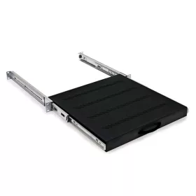   Triton 19" polc kihúzható 650 mm, 1U, terhelhetősége 45 kg