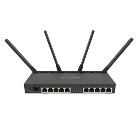   MIKROTIK Router SFP+, RB4011IGS+5HACQ2HND-IN, Gigabit 10 portos, beltéri - WIFI