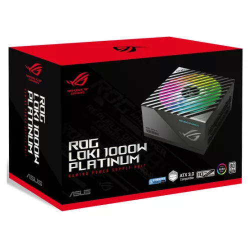 Asus ROG Loki 1000W Platinum tápegység - moduláris - ROG-LOKI-1000P-SFX-L-GAMING