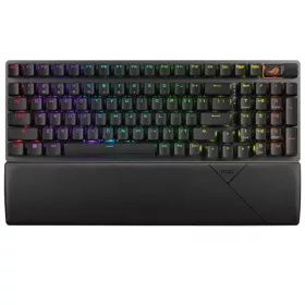   ASUS ROG Strix Scope II 96 vezeték nélküli billentyűzet - HU /piros/