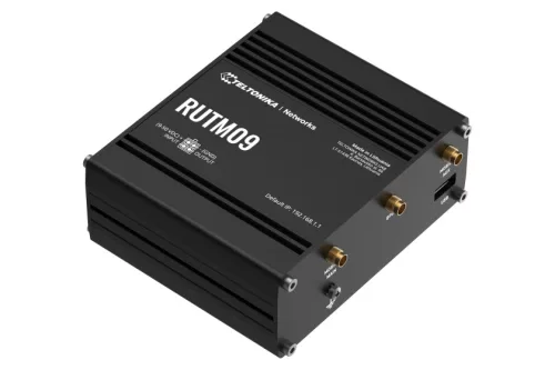 Teltonika Ipari Router LTE Advanced (LTE-A) Router equipped 4x Gigabit Ethernet port, Dual-SIM, GPS (RUTM09)
