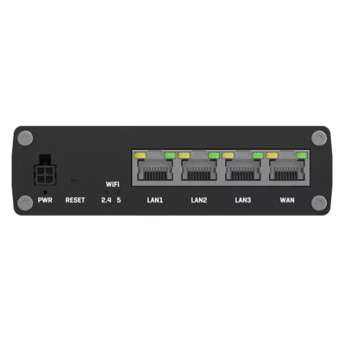 Teltonika Wi-Fi 5 router, 4xGbE RJ45, VPN támogatás, ipari alkalmazásokhoz