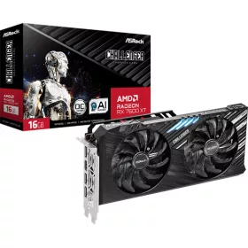   ASRock AMD Radeon RX 7600 XT 16GB GDDR6 - RX 7600 XT Challenger 16G OC