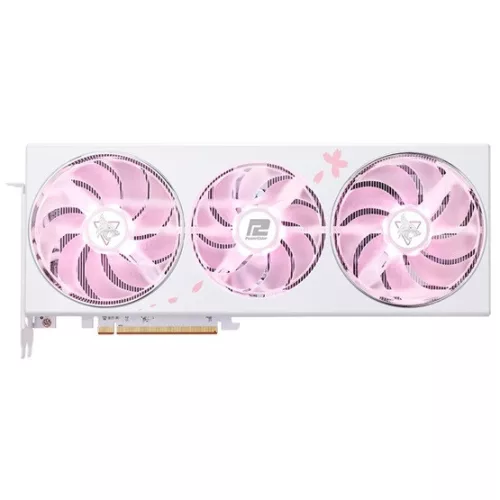 PowerColor AMD RX 7800 XT Hellhound  16GB GDDR6 - RX7800XT 16G-L/OC/SAKURA LIMITED