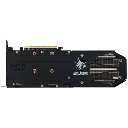 PowerColor AMD RX 9060 XT Hellhound 16GB GDDR6 - RX9060XT 16G-L/OC