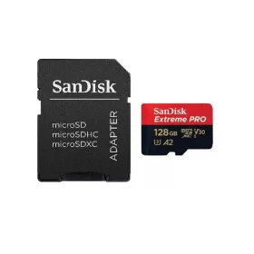 SANDISK Extreme Pro MicroSDXC 128GB UHS-I CL10 U3 V30 A2