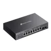 TP-LINK OMADA PoE Switch 8x2500Mbps(8xPOE+) + 2x10G SFP+, Menedzselhető, SG2210XMP-M2