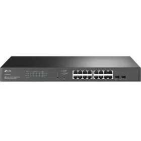   TP-LINK OMADA Switch 16x1000Mbps (16xPOE+) + 2 SFP, Menedzselhető, SG2218P