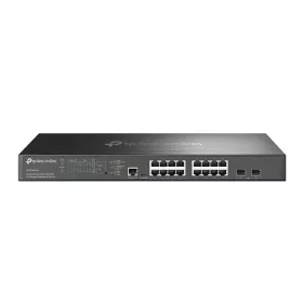   TP-LINK OMADA Switch 16x2.5Gbps(8xPOE+) + 2x10G SFP+ + 1xkonzol port + 1xMicro-USB port, Menedzselhető, SG3218XP-M2