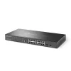 TP-LINK OMADA Switch 16x2.5Gbps(8xPOE+) + 2x10G SFP+ + 1xkonzol port + 1xMicro-USB port, Menedzselhető, SG3218XP-M2