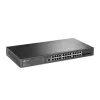 TP-LINK OMADA Switch 24x1000Mbps + 4xGigabit SFP +2 konzol port, Menedzselhető,