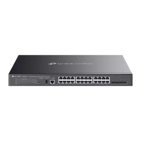   TP-LINK OMADA Switch 8x1Gbps(8xPOE++) + 16x1Gbps(16xPOE+) + 4x10Gbps SFP+ + 1xkonzol port, Menedzselhető, SG5428XMPP