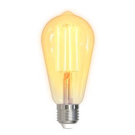   Deltaco SMART HOME SH-LFE27ST64 WiFi, E27, 5.5W, 1800-6500K, volfrám Izzó