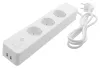 Deltaco SMART HOME SH-P03USB2 WiFi, 3xCEE 7/3, 2xUSB-A, 1,5m, fehér Elosztó