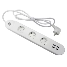   Denver SHP-300U okos hálózati hosszabbító és 4db USB töltő