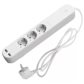   Denver SHP-310U okos hálózati hosszabbító és 2db USB töltő