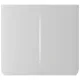Ajax SIDEBUTTON-2GANG-VERT-WHITE