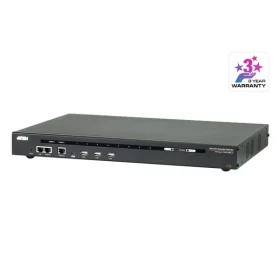   ATEN Serial Konzol Szerver dual-power, 8 port (Cisco pin-outs és auto-sensing DTE/DCE funkció)
