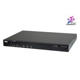   ATEN Serial Konzol Szerver dual-power, 32 port (Cisco pin-outs és auto-sensing DTE/DCE funkció)