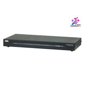   ATEN Serial Konzol Szerver, 16 port (Cisco pin-outs és auto-sensing DTE/DCE funkció)