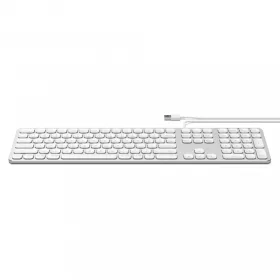 Satechi Aluminum Wired Keyboard for Mac - US - Silver