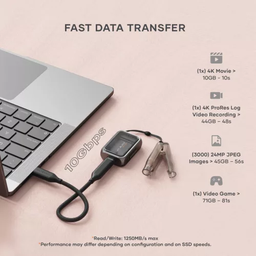 Satechi Mini NVMe SSD Enclosure - Space Gray