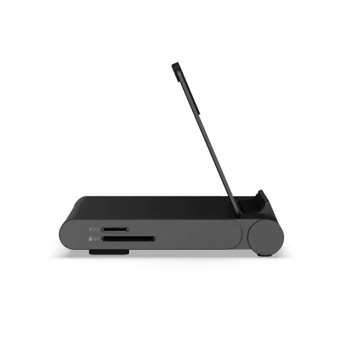 Satechi OntheGo Foldable Stand Hub (4K60Hz HDMI,1x 100W USB-C PD,Dual 10Gbps USB-C & USB-A,UHS-II SD & microSD Card Slots,iPad Compatibility 2021+) - Space Black