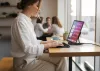 Satechi OntheGo Foldable Stand Hub (4K60Hz HDMI,1x 100W USB-C PD,Dual 10Gbps USB-C & USB-A,UHS-II SD & microSD Card Slots,iPad Compatibility 2021+) - Space Black