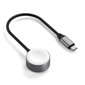   Satechi USB-C Magnetic Fast-Charging Cable for Apple Watch - Space Gray